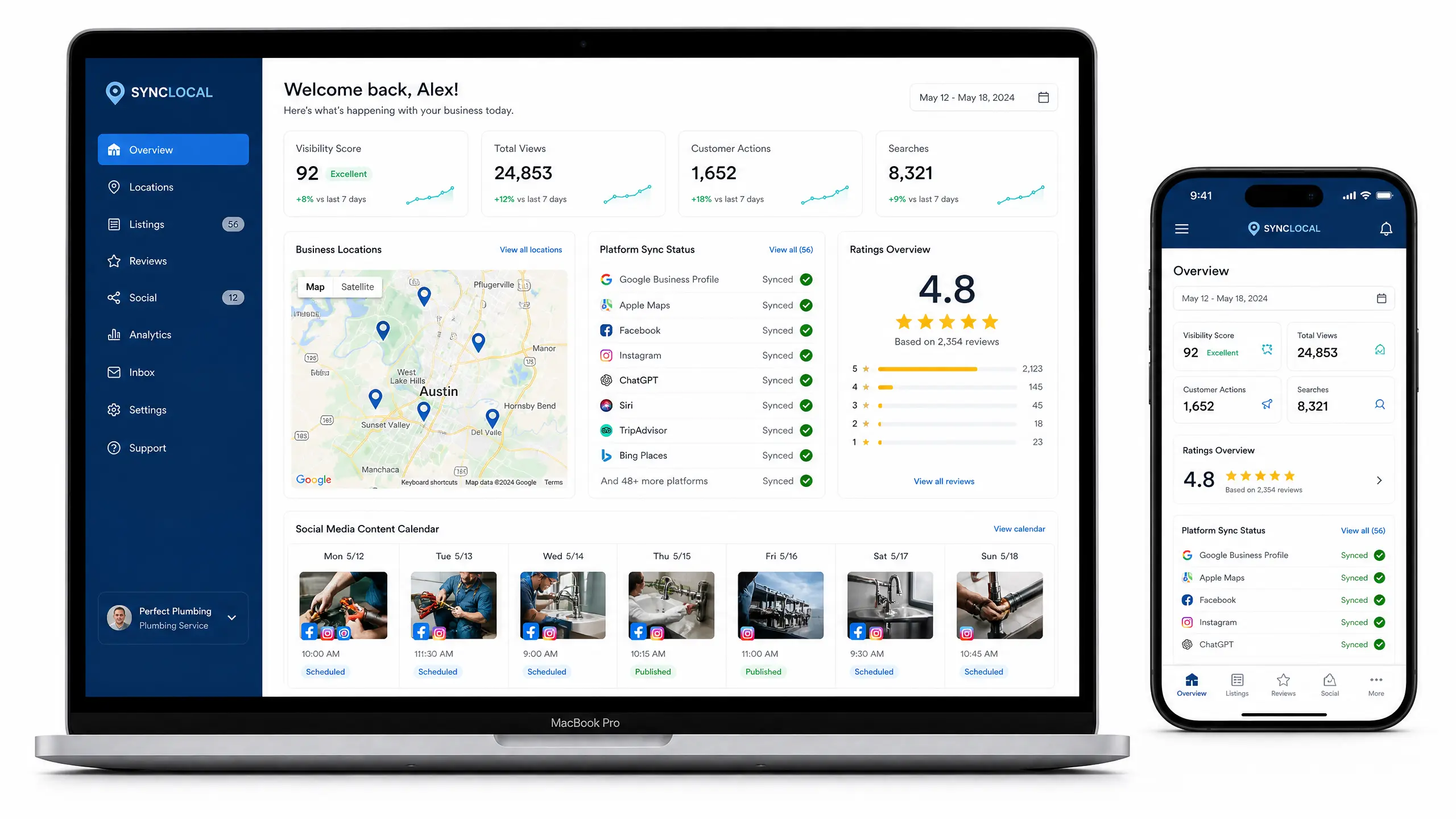 gD Data Local SEO und Google-Sichtbarkeit für Schreiner & Zimmermann